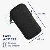 Uniwersalne etui na telefon Kwmobile, rozmiar XXL – 7 cali, szary, neopren, KWM000016AI054C