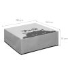 Pokrowiec Kwmobile do drukarki Canon Pixma TS6350, szary/czarny, plastikowy, KWM000024TW001C