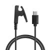 Kabel ładujący USB Kwmobile do Garmin vivomove Trend / Lily / HR / Forerunner 35 / 30 / 735XT, czarny, plastikowy, KWM000024UH001C