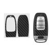 Zestaw 2 naklejek na kluczyki samochodowe Kwmobile do Audi 3 przyciski, czarne, PCV, KWM000024UN001C