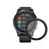 Zestaw 2 folii ochronnych Kwmobile do Garmin Vivoactive 4, przezroczysty/czarny, polimerowy, KWM000024UX001C
