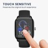 Zestaw 2 folii ochronnych Kwmobile do Amazfit GTS 4 Mini, przezroczysty/czarny, polimer, KWM000024VF001C