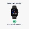 Zestaw 2 folii ochronnych Kwmobile do Amazfit GTS 4 Mini, przezroczysty/czarny, polimer, KWM000024VF001C