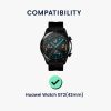 Zestaw 2 folii ochronnych Kwmobile do zegarka Huawei GT2 (42 mm), przezroczysty/czarny, polimer, KWM000024VU001C