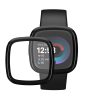 Zestaw 2 folii ochronnych Kwmobile do Fitbit Versa 4/Sense 2, przezroczysty/czarny, polimer, KWM000024WK001C