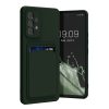 Etui Kwmobile do Samsung Galaxy A53 5G, Ciemnozielony, Silikon, KWM000015RR008C