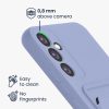 Etui Kwmobile do Samsunga Galaxy A34 5G, Fioletowe, Silikonowe, KWM0000191B005C