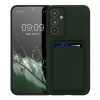 Etui Kwmobile do Samsung Galaxy A54 5G, Ciemnozielony, Silikon, KWM0000191C005C