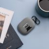 Etui na słuchawki Kwmobile do Xiaomi Redmi Buds 4 Pro, szary/czarny, silikon, KWM0000195S002C
