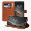 Etui Kwmobile do Google Pixel 7a, szaro-brązowe, tekstylne, KWM000020HX001C