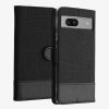 Etui Kwmobile do Google Pixel 7a, czarne, tekstylne, KWM000020HX002C