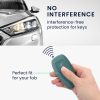 Kwmobile Osłona kluczyka do samochodu Ford 3 przyciski - Keyless Go, ciemnozielona, silikon, KWM000008AQ005C