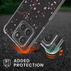 Etui Kwmobile do Honor X6a, przezroczysty/różowy, silikon, KWM000020IC001C