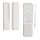 Etui na pilota Kwmobile do Samsung BP59-00149B/BP59-00149A/TM2261S, białe, silikonowe, KWM000024XS002C