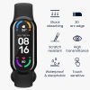 Zestaw 2 folii ochronnych Kwmobile do Xiaomi Mi Band 8, przezroczysty/czarny, polimerowy, KWM000024XX001C