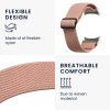 Pasek Kwmobile do zegarka Samsung Galaxy 5/Galaxy Watch 5 Pro/Galaxy Watch 4, jasnoróżowy, nylonowy, KWM000024XZ002C