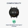 Pasek Kwmobile do zegarka Xiaomi Mi Color Sport/S1 Active, czarny, nylon, KWM000024YA001C