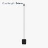 Kabel ładujący USB Kwmobile do Amazfit GTS 4/GTR 4/GTR 4 Pro, czarny, plastikowy, KWM000024YD001C