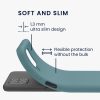 Etui Kwmobile do Samsunga Galaxy A12, Ciemnozielone, Silikon, KWM000012BL056C