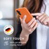 Etui Kwmobile do Samsunga Galaxy A14 5G, Pomarańczowe, Silikonowe, KWM0000195F010C