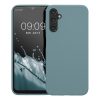 Etui Kwmobile do Samsung Galaxy A14 5G, Ciemnozielony, Silikon, KWM0000195F017C