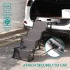 Scari pliabile auto pentru caini Navaris, 4 trepte, 107x76x47 cm, cu geanta, NAV0000272B001C