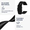 Pasek Kwmobile do zegarka Huawei GT 3 (46 mm), czarny, silikon, KWM000024YX001C