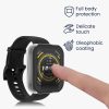Zestaw 2 osłon Kwmobile ze szkłem ochronnym do Amazfit Bip 5, przezroczysty/czarny, plastikowy, KWM000024ZC002C