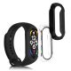 Zestaw 2 kompletnych osłon Kwmobile do Xiaomi Mi Band 7, przezroczysty/czarny, plastikowy, KWM000024ZE002C