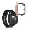 Zestaw 2 osłon Kwmobile ze szkłem ochronnym do Garmin Venu Sq 2 Music, przezroczysty/różowy, plastikowy, KWM000024ZF003C