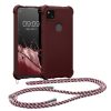 Etui Kwmobile do Google Pixel 4a, bordowe, silikonowe, KWM0000126T014C