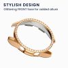 Zestaw 2 etui Kwmobile do zegarka Samsung Galaxy Watch 3, czarno-złoty, plastikowy, KWM000024ZP001C