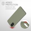 Etui Kwmobile do Samsunga Galaxy A71, Zielone, Silikonowe, KWM000010ZJ032C