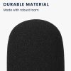 Etui na mikrofon Kwmobile do Shure SM7B/SM27/PGA27, czarne, pianka memory, KWM000024ZS001C