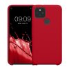 Etui Kwmobile do Google Pixel 5, czerwone, silikonowe, KWM0000122K035C
