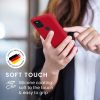 Etui Kwmobile do Google Pixel 5, czerwone, silikonowe, KWM0000122K035C
