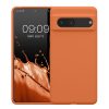 Etui Kwmobile do Google Pixel 7, pomarańczowe, silikonowe, KWM0000171I044C