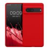 Etui Kwmobile do Google Pixel 7, czerwone, silikonowe, KWM0000171I047C