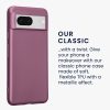 Etui Kwmobile do Google Pixel 8, fioletowe, silikonowe, KWM0000208J005C