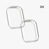 Zestaw 2 etui Kwmobile do Xiaomi Mi Band 8 Pro, przezroczyste, silikonowe, KWM0000250N001C