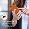 Etui Kwmobile do Apple iPhone 8/iPhone 7/iPhone SE 2, pomarańczowe, silikonowe, KWM0000085I137C