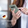 Etui Kwmobile do Samsung Galaxy S10, zielone, silikonowe, KWM000009QK053C