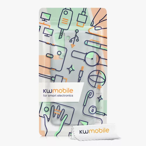 Etui Kwmobile do Samsunga Galaxy S21, Szare, Silikon, KWM000012BT068C