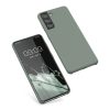 Etui Kwmobile do Samsunga Galaxy S21, Zielone, Silikonowe, KWM000012BT073C