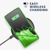 Etui Kwmobile do Motorola Edge 40 Pro/Edge Plus (2023), zielone, silikonowe, KWM0000190S008C