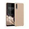 Etui Kwmobile do Samsunga Galaxy A50, kremowe, silikonowe, KWM0000102C033C
