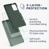 Etui Kwmobile do Samsunga Galaxy S20 FE, Zielone, Silikonowe, KWM0000121M050C