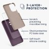 Etui Kwmobile do Samsung Galaxy A33 5G, Ciemny Fiolet, Silikon, KWM000015GQ049C