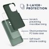 Etui Kwmobile do Samsunga Galaxy A33 5G, Zielone, Silikonowe, KWM000015GQ050C