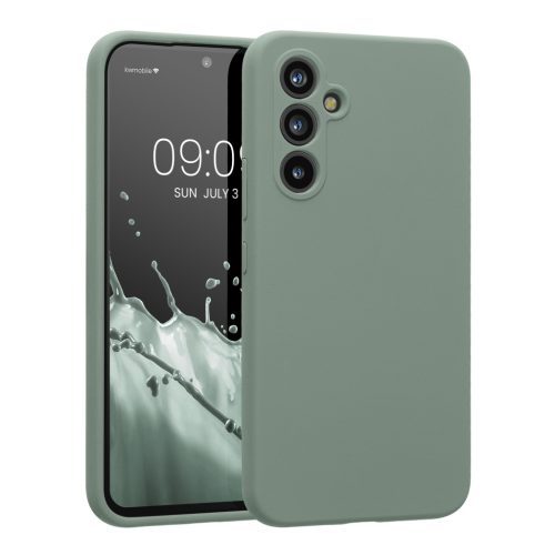 Etui Kwmobile do Samsung Galaxy A54 5G, zielone, silikonowe, KWM000018FQ054C